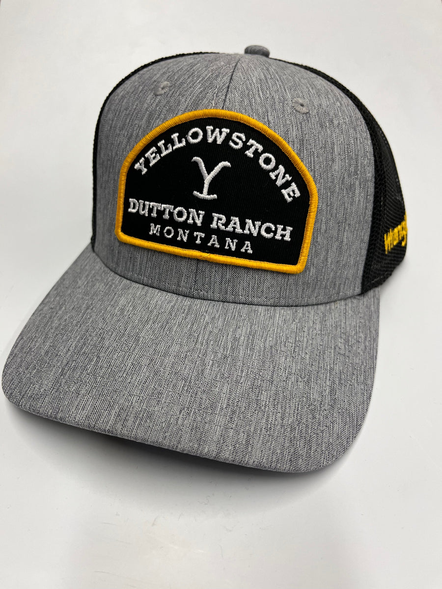 Casquette Baseball Vintage Yellowstone Dutton Ranch - Coton Délavé, Logo Brodé, Coupe Classique, Tailles Réglables - 6