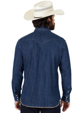 Load image into Gallery viewer, Wrangler Men&#39;s Washed Denim Classic Shirt