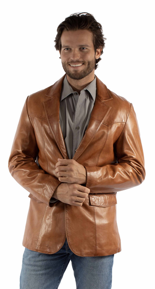 Scully Leather Blazer for Men