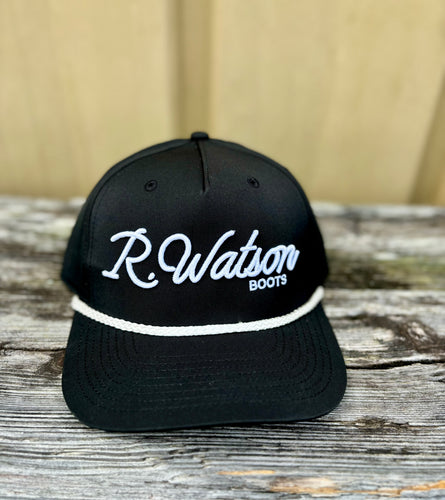 R-Watson Black Logo Cap