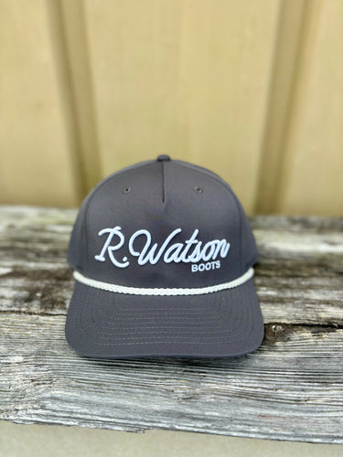 R-Watson Grey Logo Cap