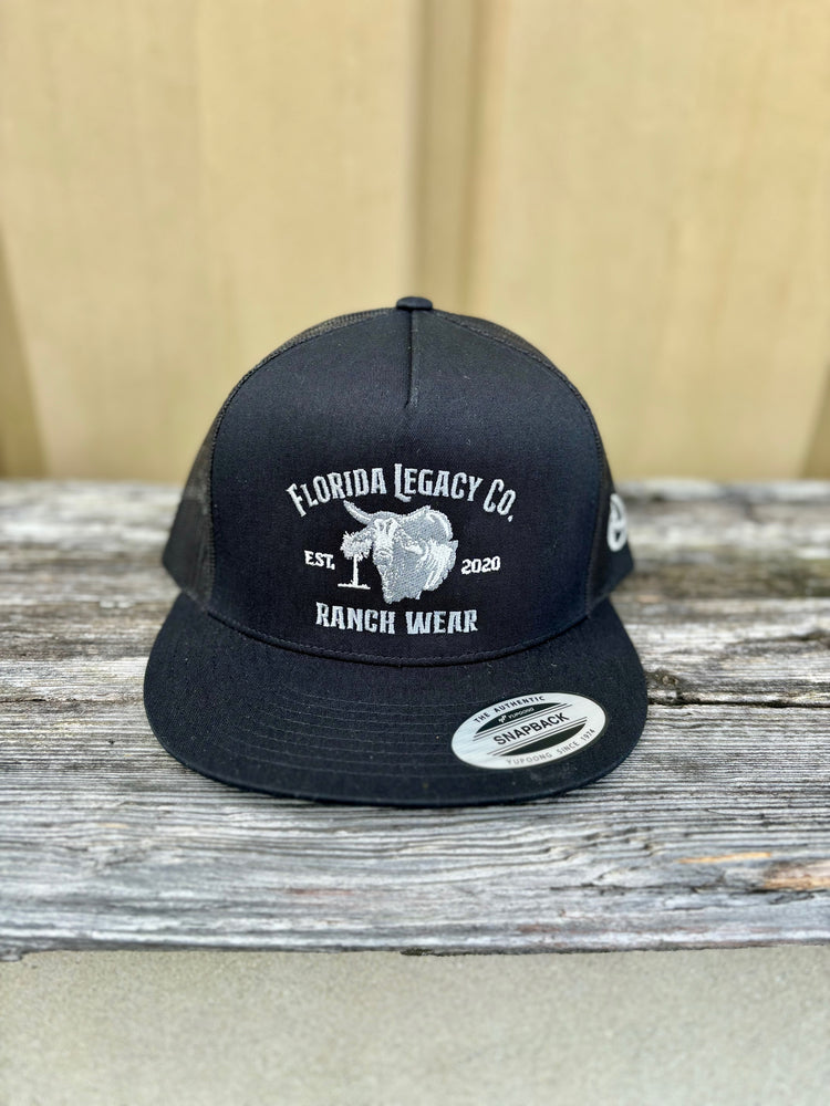Fl Legacy Black Brahma Patch Cap