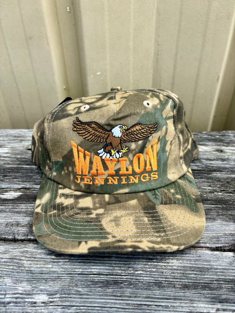 Seager x Waylon Jennings Camo Eagle Cap