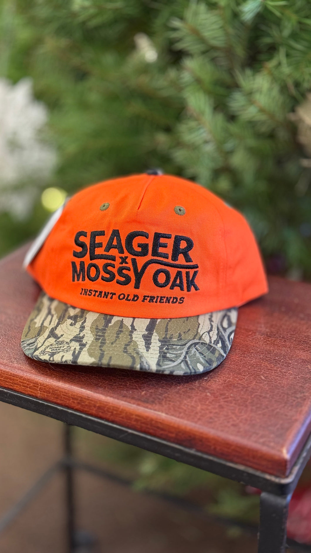 Seager X Mossy Oak I.O.F. Cap Orange
