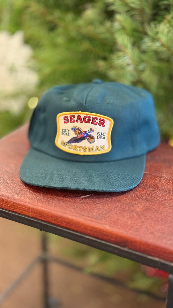 Seager Sportsman Cap Green