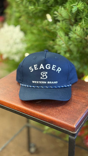 Seager Branded Snapback Blue