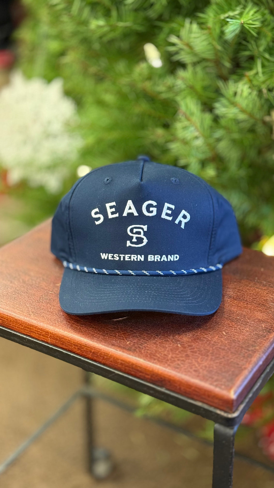 Seager Branded Snapback Blue