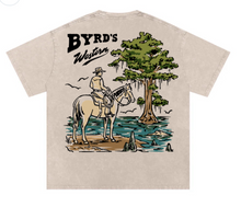 Load image into Gallery viewer, Byrd's Western Swamp Cowboy Tee