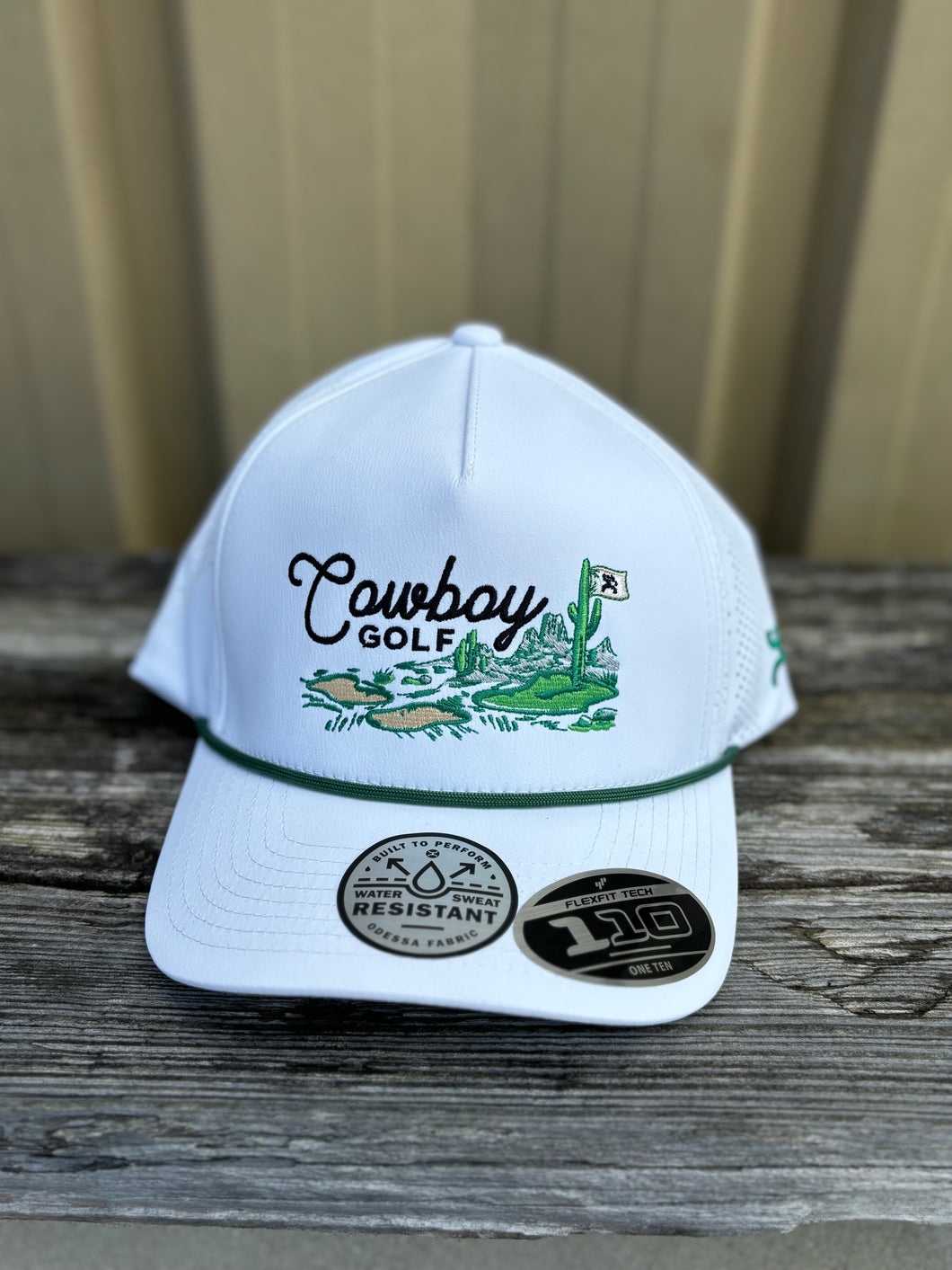 Hooey Cowboy Golf White Cap