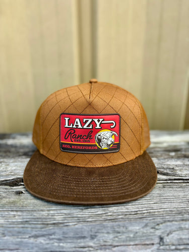 Lazy J Brown Cap