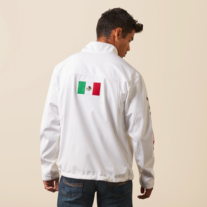 Ariat Men's Mexican Flag Softshell Jacket