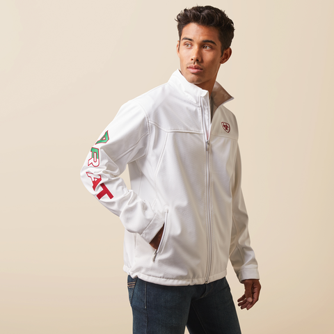 Ariat Men's Mexican Flag Softshell Jacket