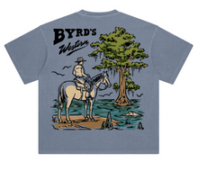 Load image into Gallery viewer, Byrd's Western Swamp Cowboy Tee