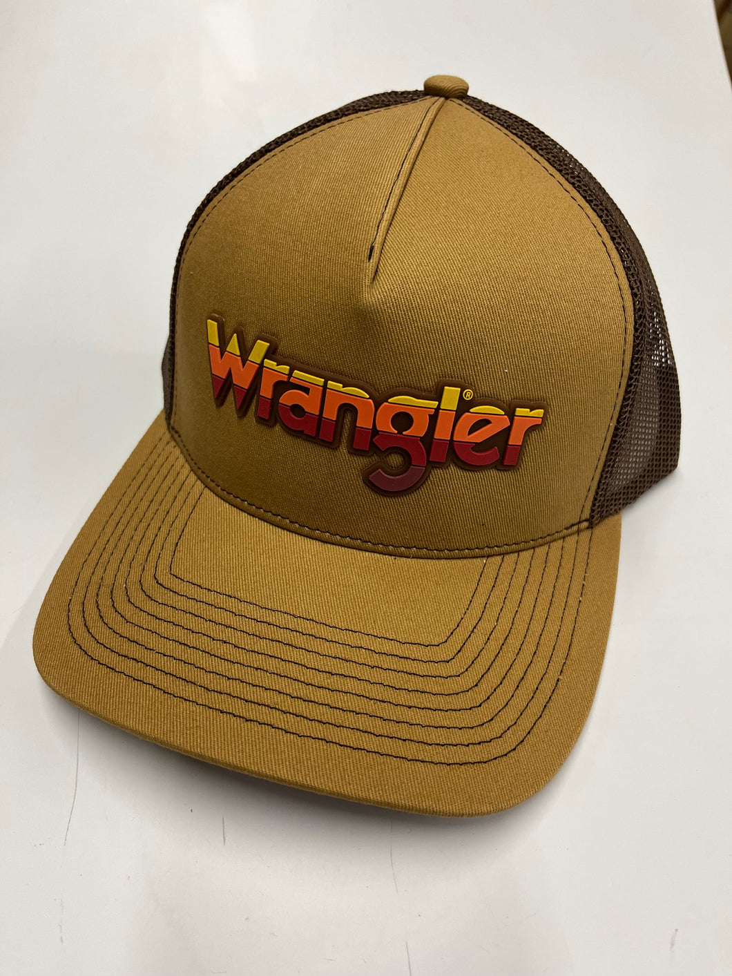 Wrangler Sunset Logo Cap