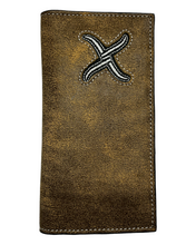 Load image into Gallery viewer, Twisted X Bomber Leather Rodeo Wallet